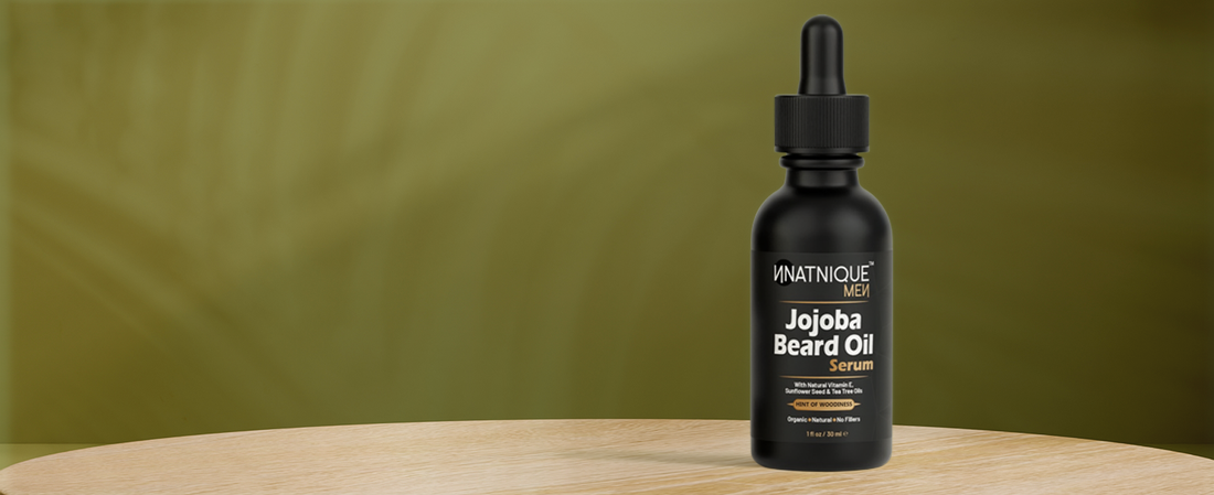 Natnique Organic Jojoba Beard Oil Serum