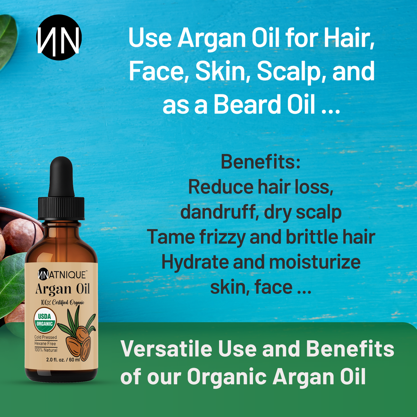 Argan Oil - USDA Certified Organic