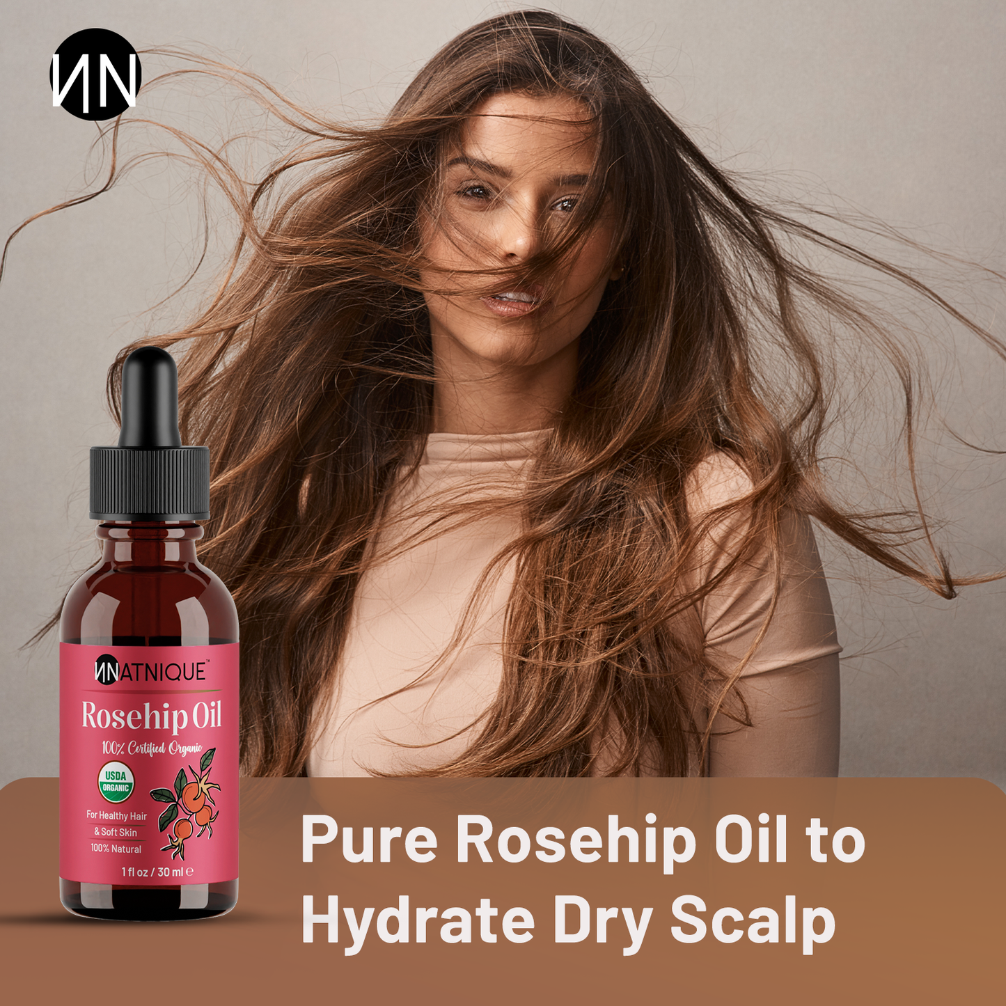Rosehip Seed Oil - USDA Certified Organic