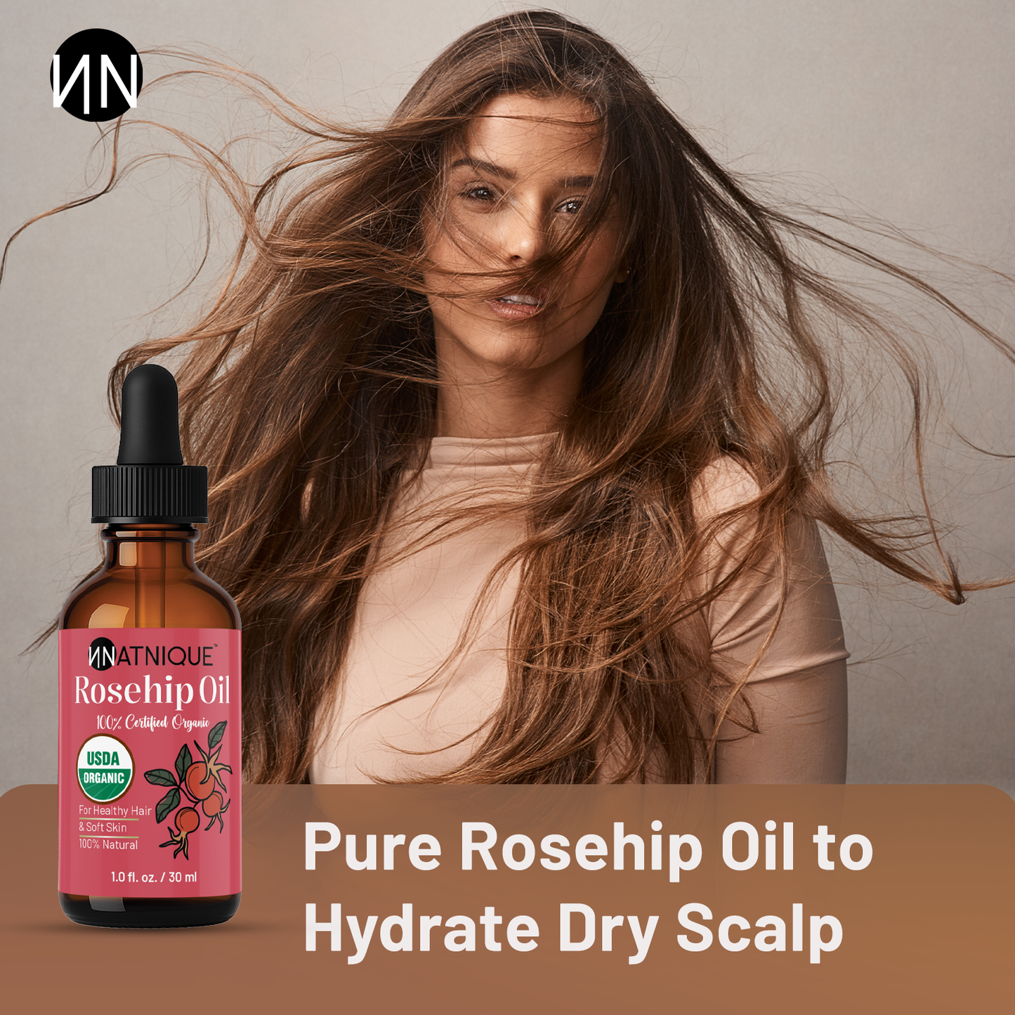 Rosehip Seed Oil - USDA Certified Organic