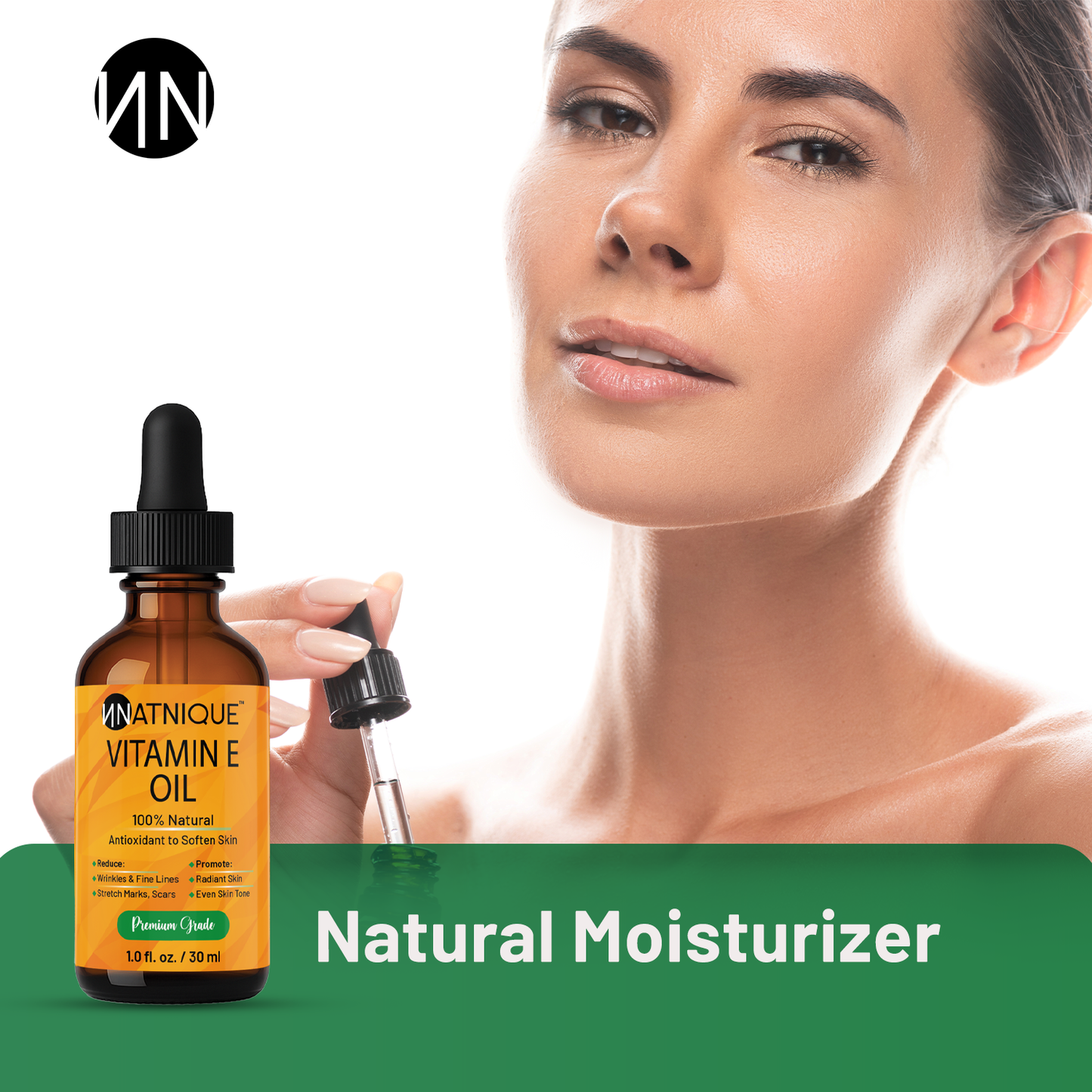 Vitamin E Oil - Premium Grade Natural Non-GMO