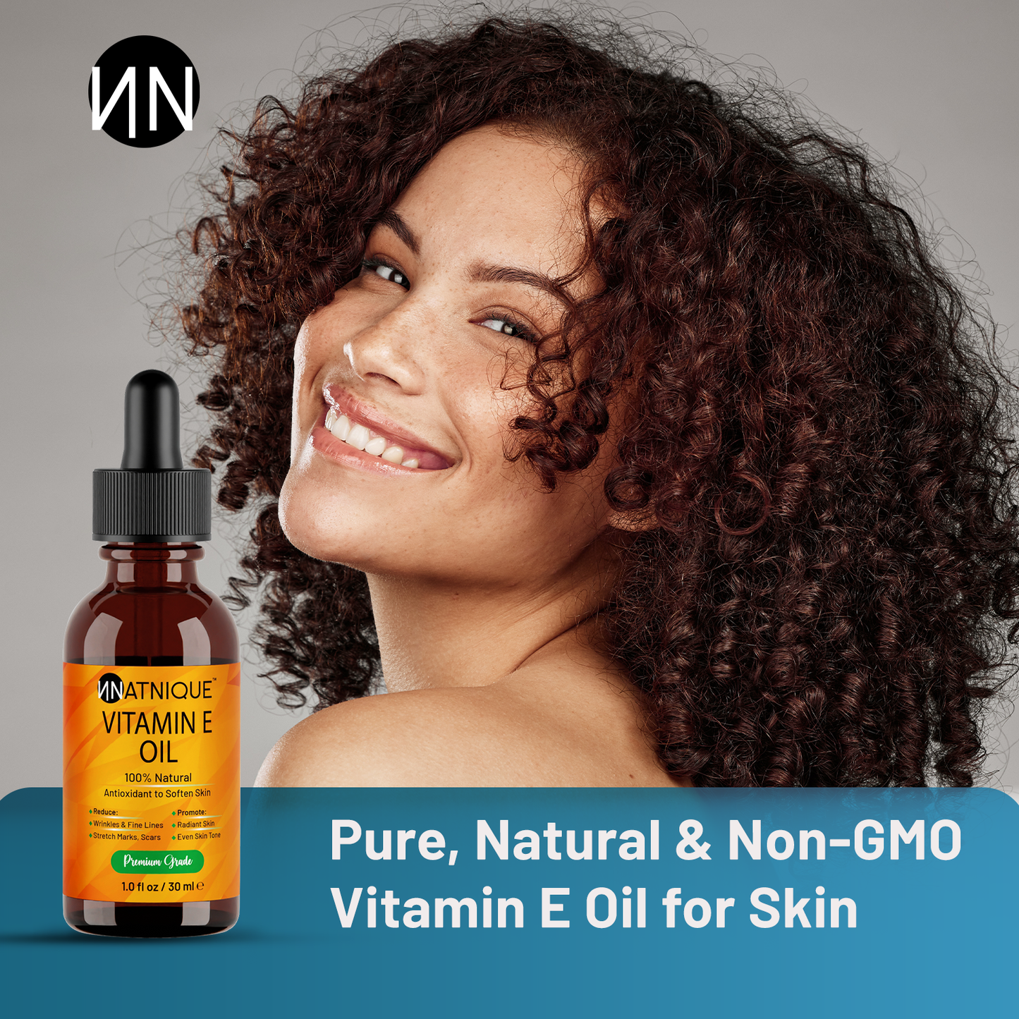 Vitamin E Oil - Premium Grade Natural Non-GMO