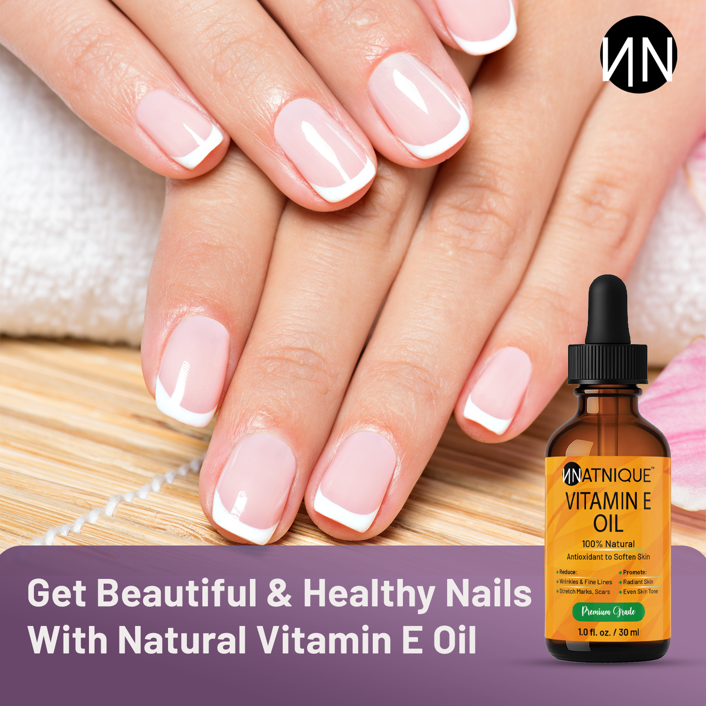 Vitamin E Oil - Premium Grade Natural Non-GMO