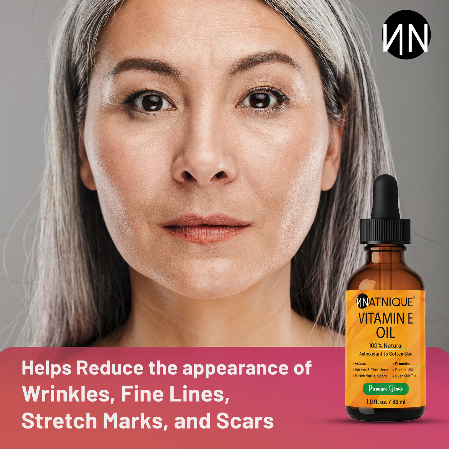 Vitamin E Oil - Premium Grade Natural Non-GMO