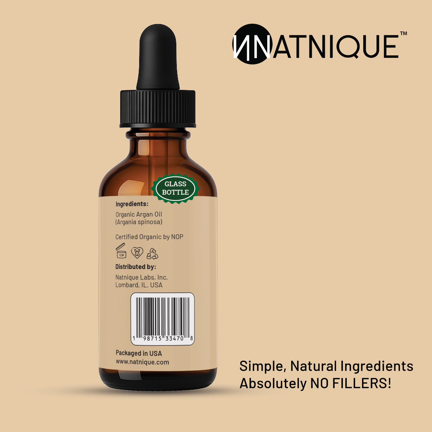 Argan Oil - USDA Certified Organic
