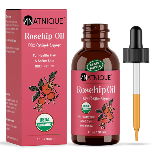 Rosehip Seed Oil - USDA Certified Organic
