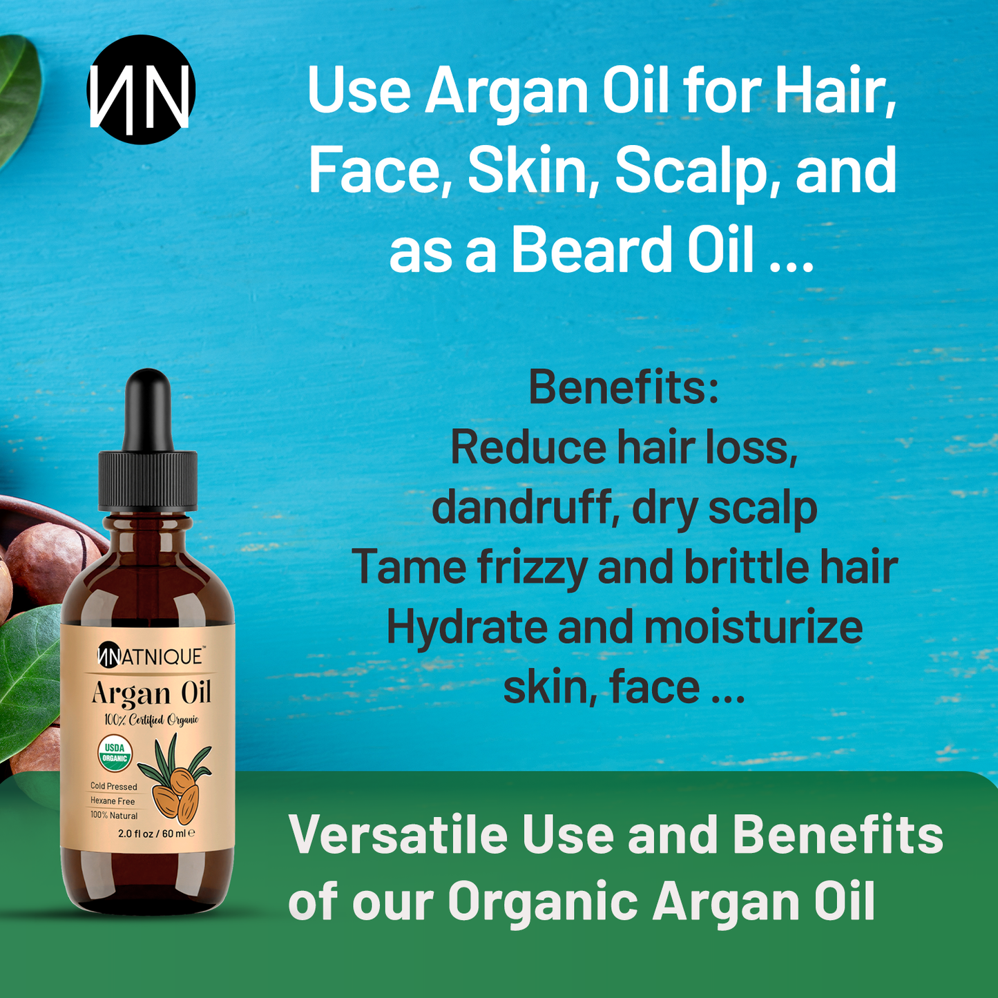 Argan Oil - USDA Certified Organic