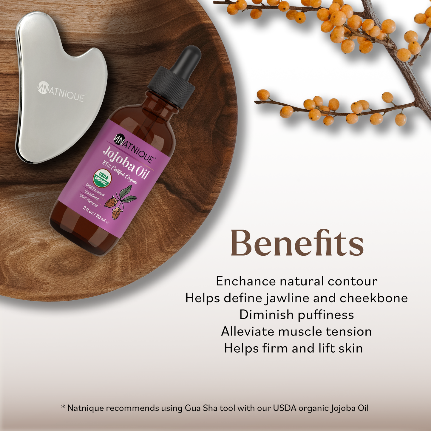 Stainless Steel Heart Gua Sha Tool for Body, Neck, Eyes. Massager with Travel Pouch