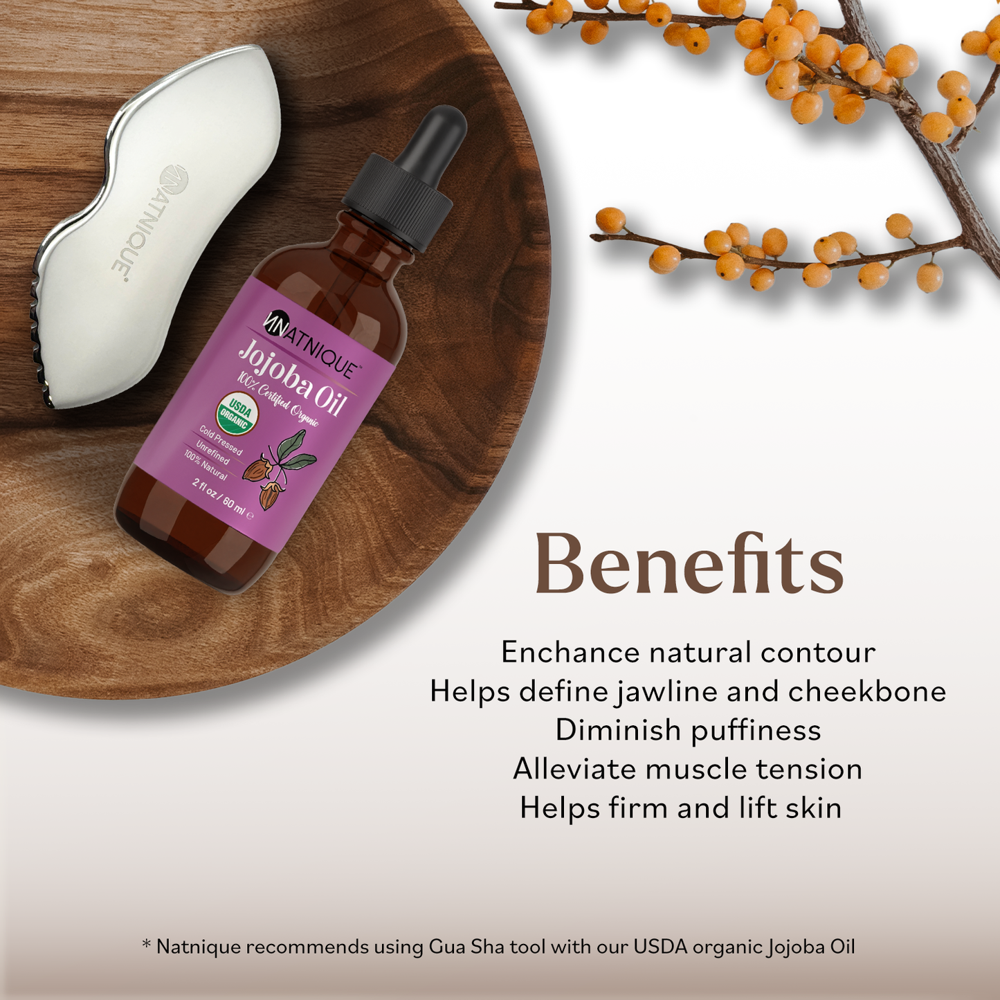 Stainless Steel Board Gua Sha Tool for Body, Neck, Eyes. Massager with Travel Pouch