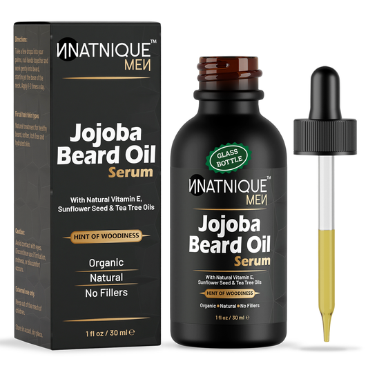 Jojoba Beard Oil Serum- Premium Grade Organic Beard Oil (1 oz)